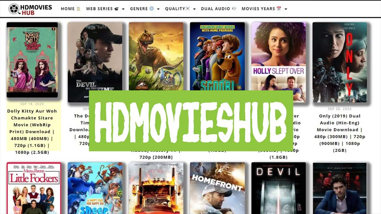 HDMoviesHub 2022 – Download Bollywood & Hollywood Movies